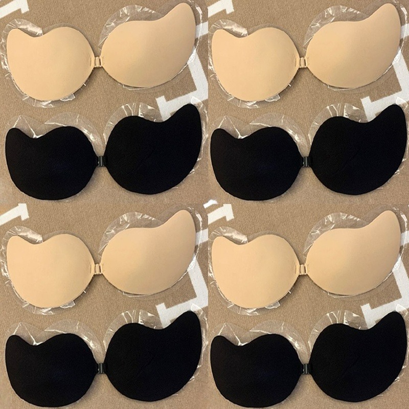 Strapless Bra Backless - 1/2pairs Push Up Invisible Bra Strapless