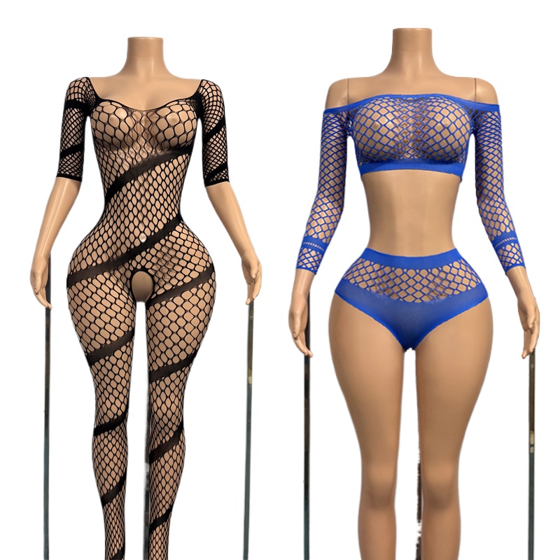 Babydoll Chemise Night - Plus Size Bodysuit Hollow Out Lingerie
