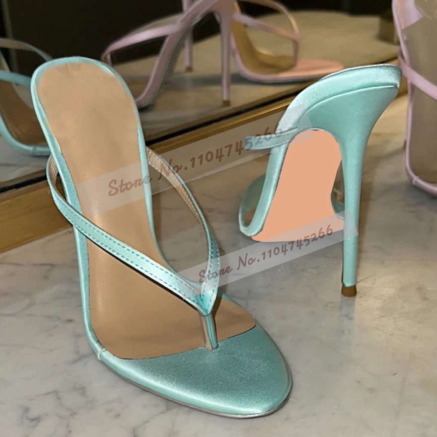 Light Green Satin Clip Toe Hig - Slip Dress Satin recension och pris
