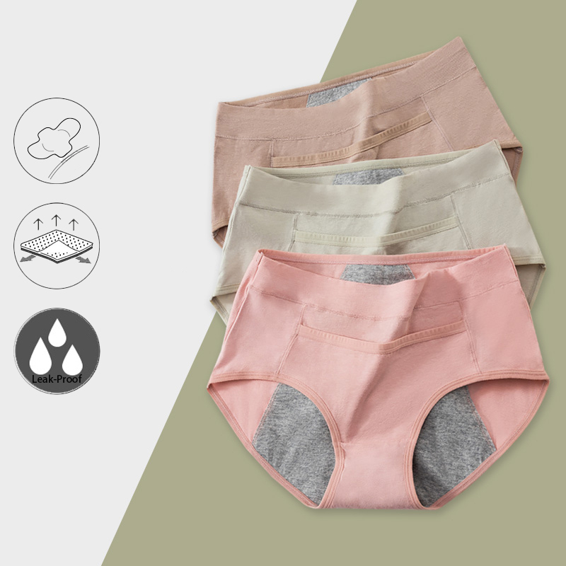 Cotton Menstrual Panties Leak  - Seamless Underwear Women recension och pris