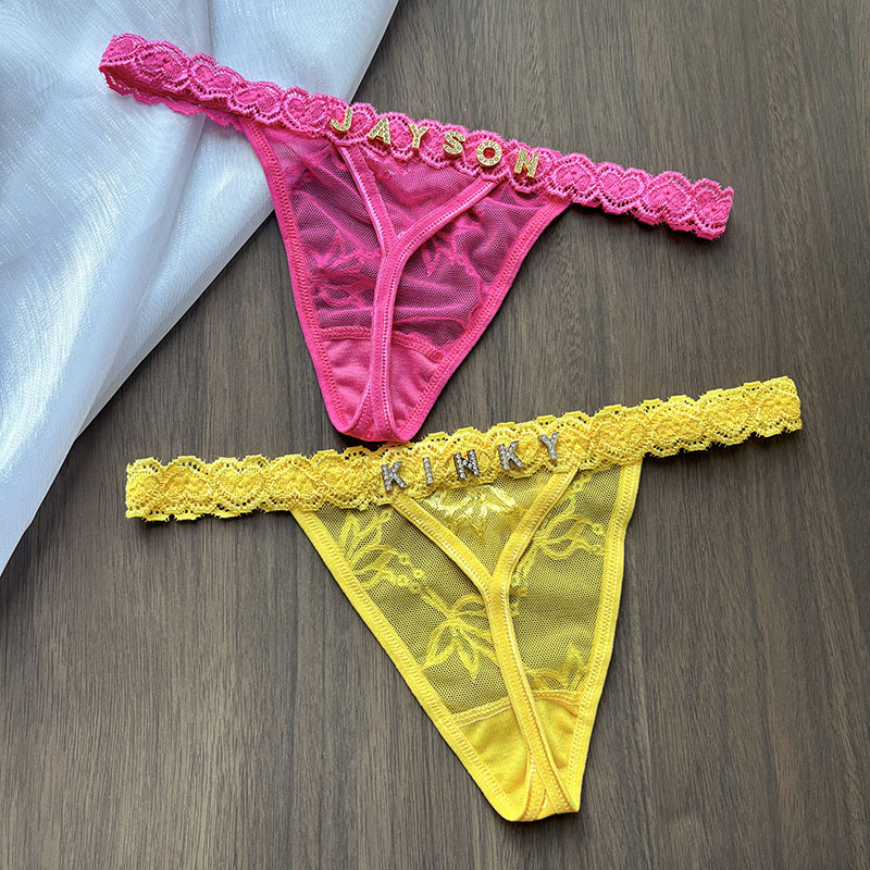 Custom Thong Panties Name Crys - Thong Bikini Women recension och pris