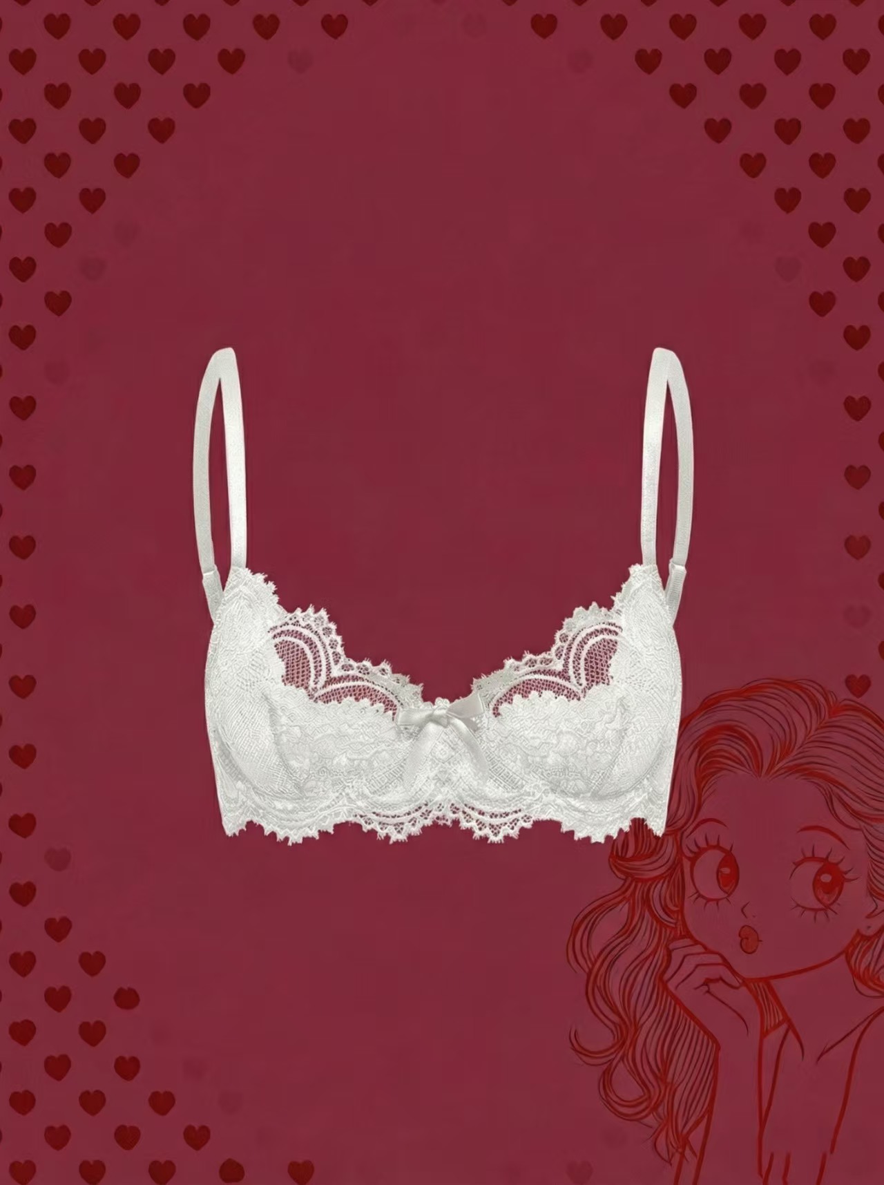 plus size women's bra sexy lac - Push Up Bra Padded recension och pris