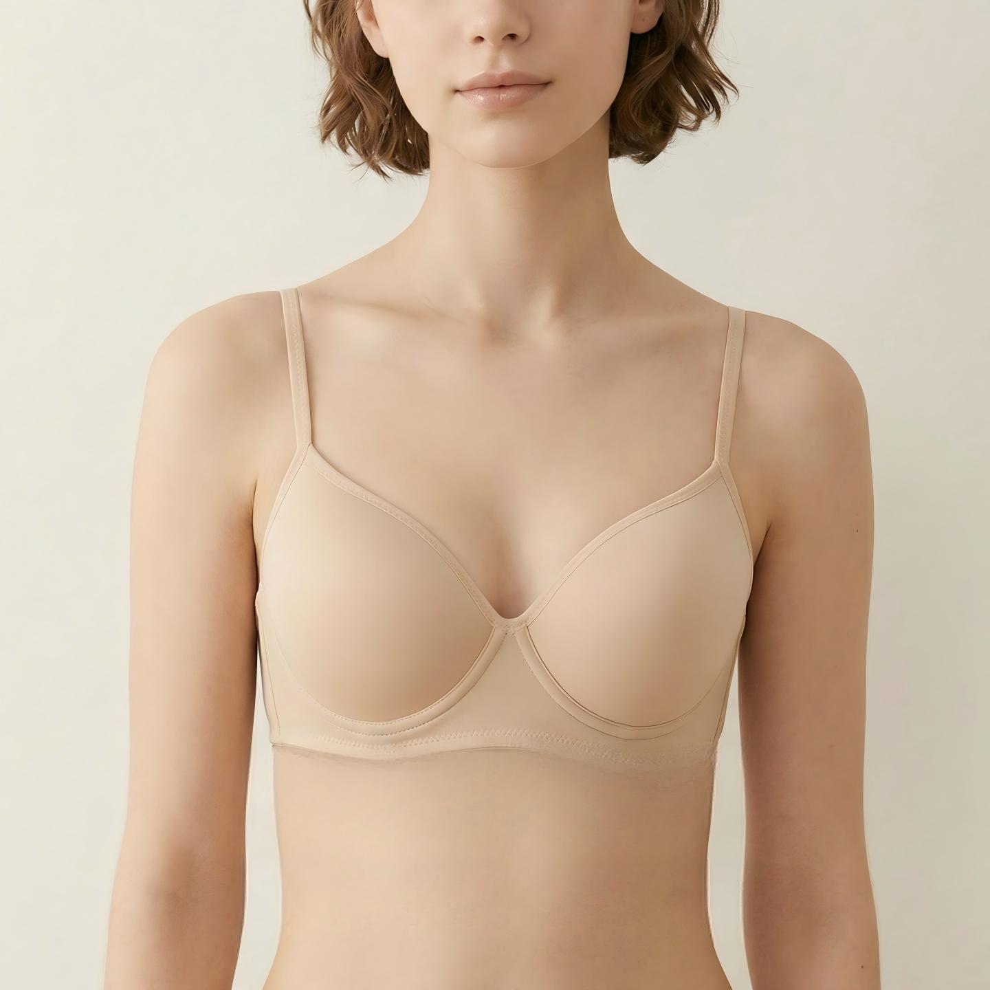 2026 New Women Thin Strap Mesh - Bralette Wireless Soft recension och pris