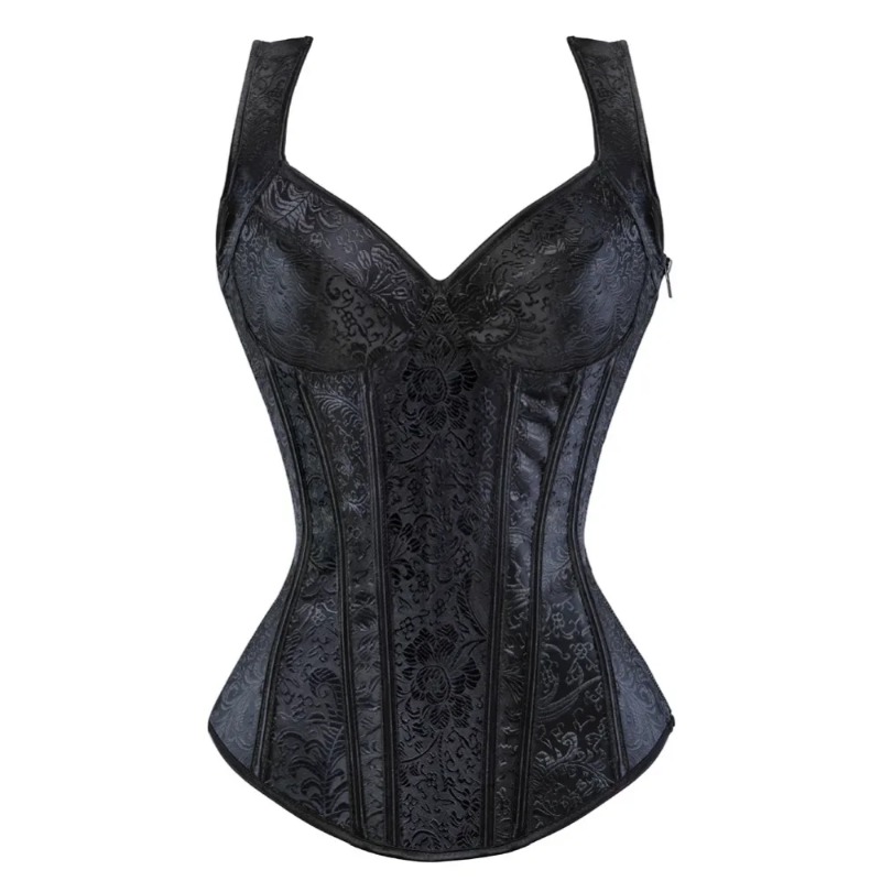 Women Floral Print Corset Top  - Shapewear Bodysuit Firm recension och pris