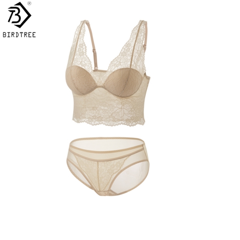 Birdtree, Silk Lining Women's  - Bralette Wireless Soft recension och pris