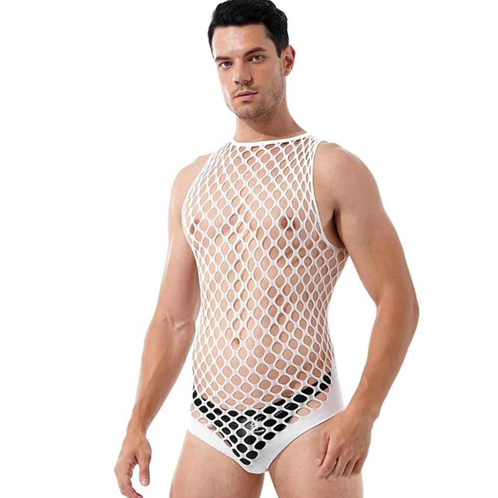 Gay Bodystocking Man Fetish Bo - Bodystocking Fishnet recension och pris