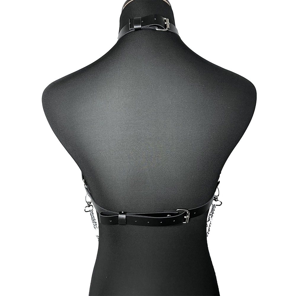 Chain with Leather Lingerie Wo - Garter Belt Set recension och pris