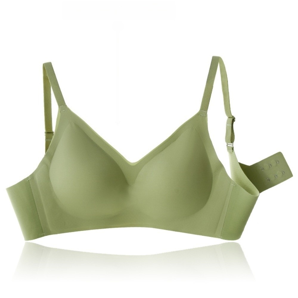 Push Up Wireless Bra Gathered  - Bralette Wireless Soft recension och pris