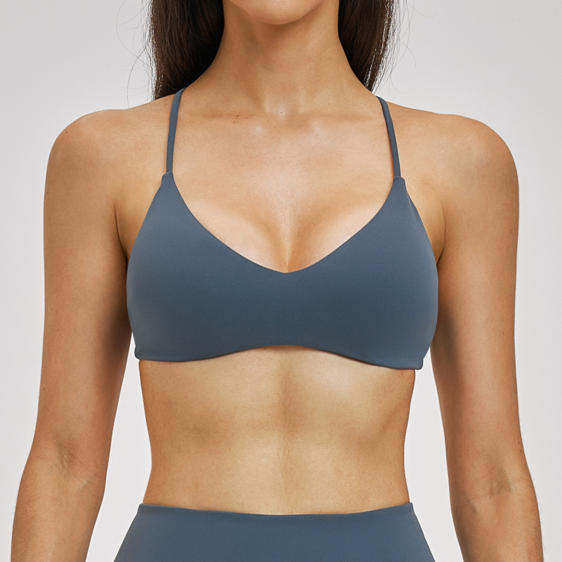 Backless Yoga Bra Gym Women Sp - Sports Bra High Impact recension och pris