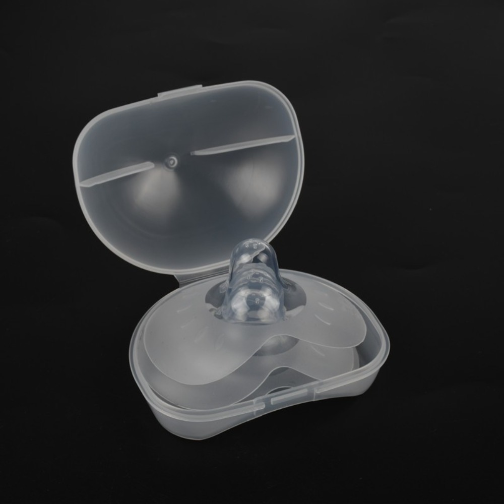 2Pcs Silicone Breastfeeding Ni - Nipple Cover Pasties recension och pris