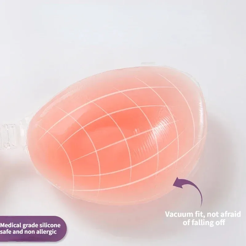 Silicone Bra Invisible Push Up - Silicone Bra Adhesive recension och pris