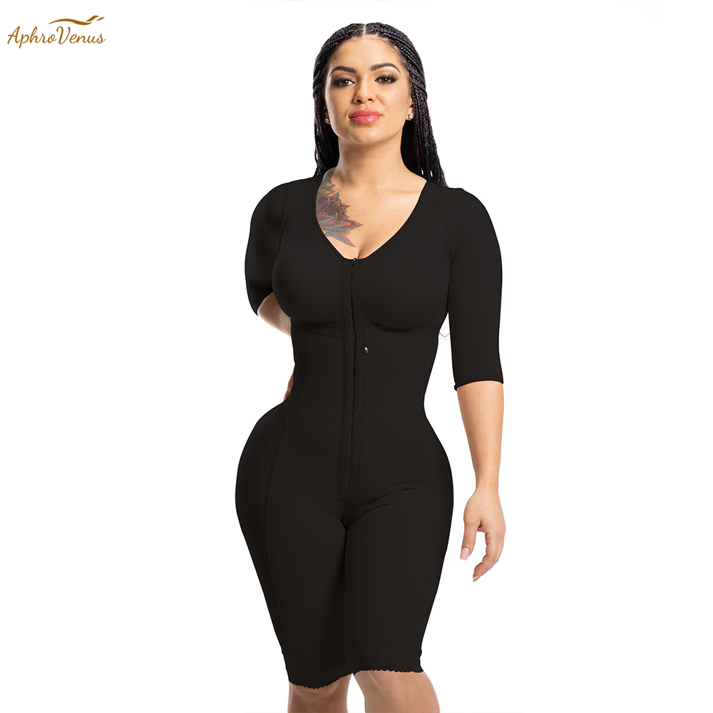 Fajas Colombianas Long Sleeve  - Shapewear Bodysuit Firm recension och pris