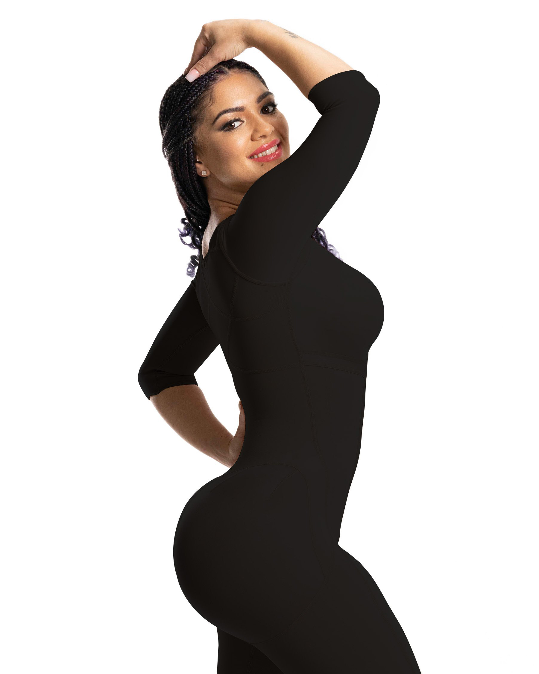 Fajas Colombianas Long Sleeve  - Shapewear Bodysuit Firm recension och pris