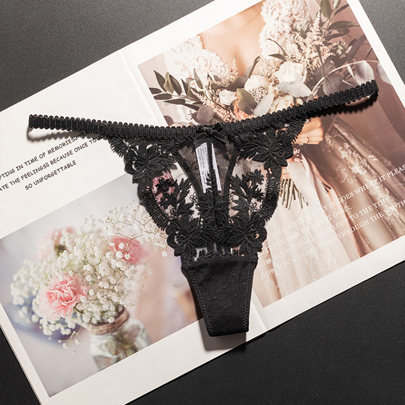 Lace Panties Sexy Thong Women  - Seamless Underwear Women recension och pris