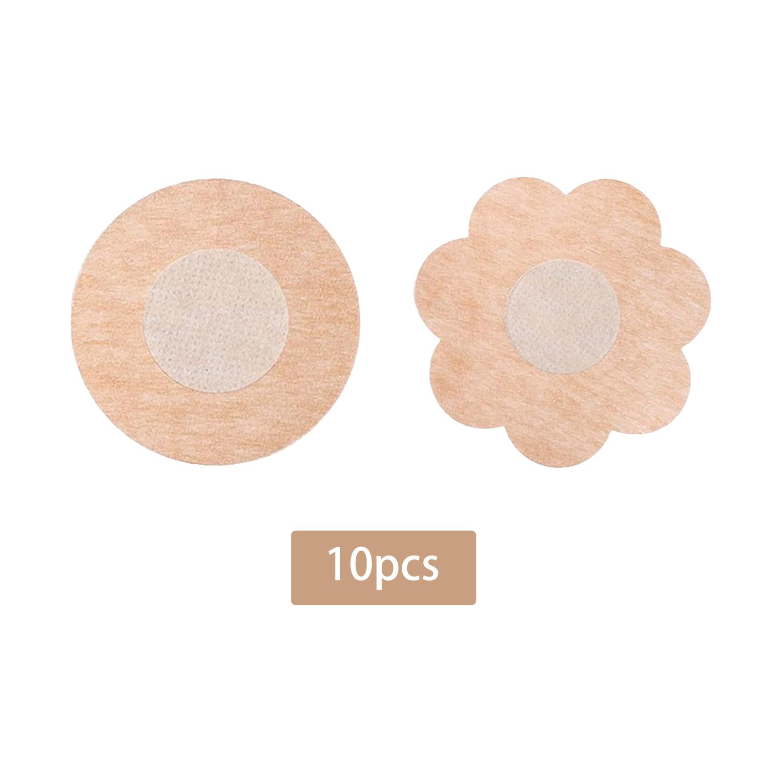 10 Pieces Chest Pasties Flower - Nipple Cover Pasties recension och pris