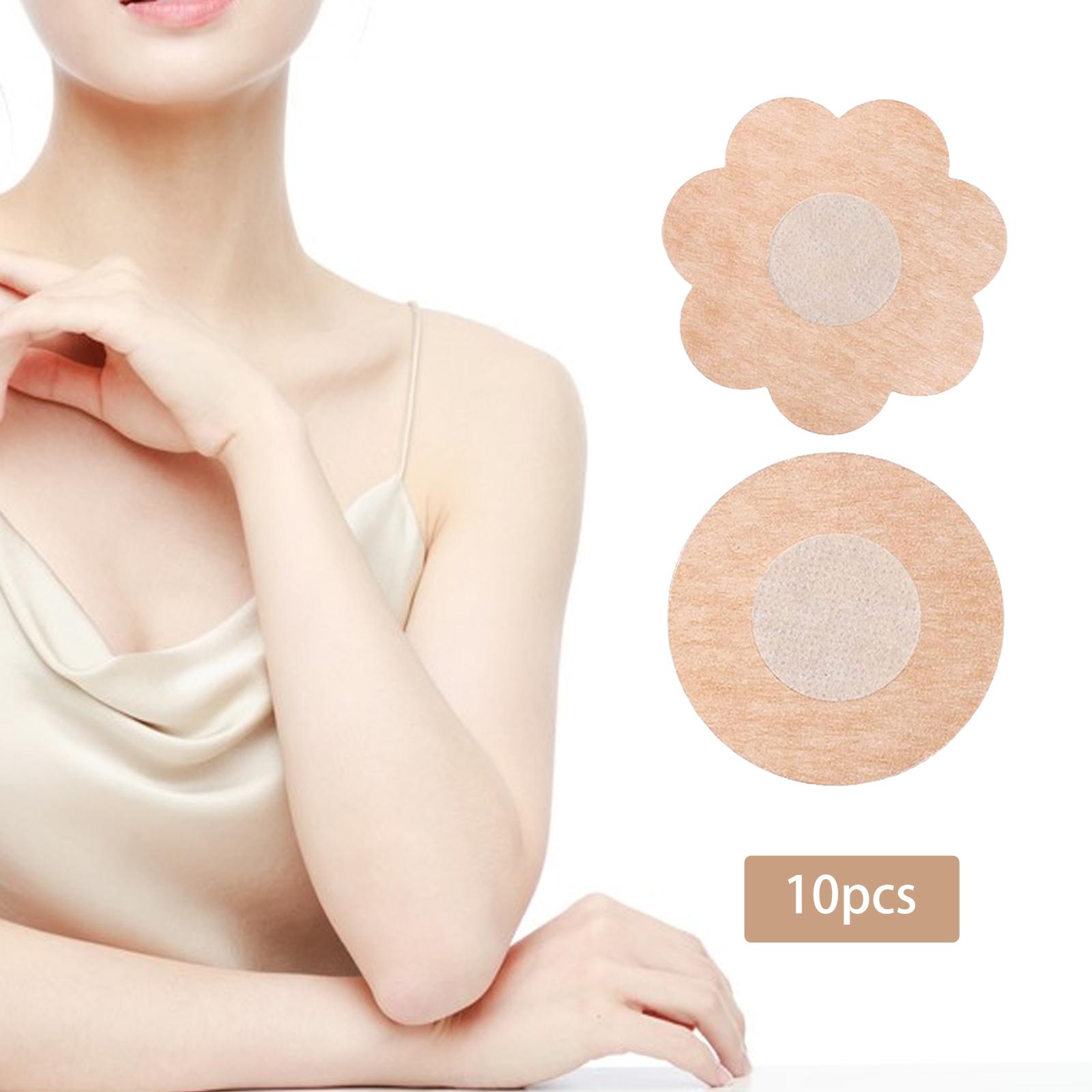 10 Pieces Chest Pasties Flower - Nipple Cover Pasties recension och pris
