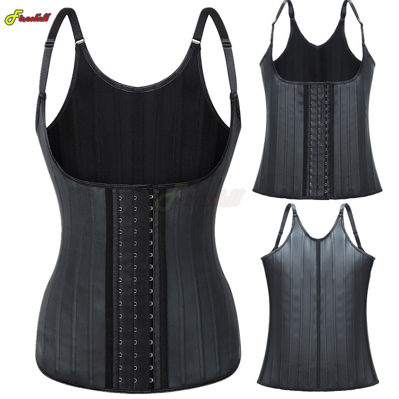 Women Latex Waist Trainer Wome - Shapewear Bodysuit Firm recension och pris
