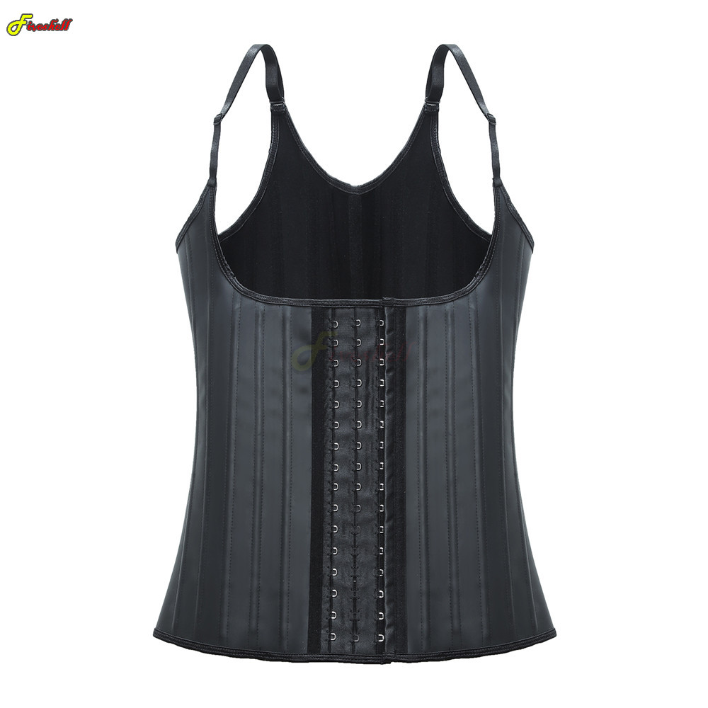 Women Latex Waist Trainer Wome - Shapewear Bodysuit Firm recension och pris