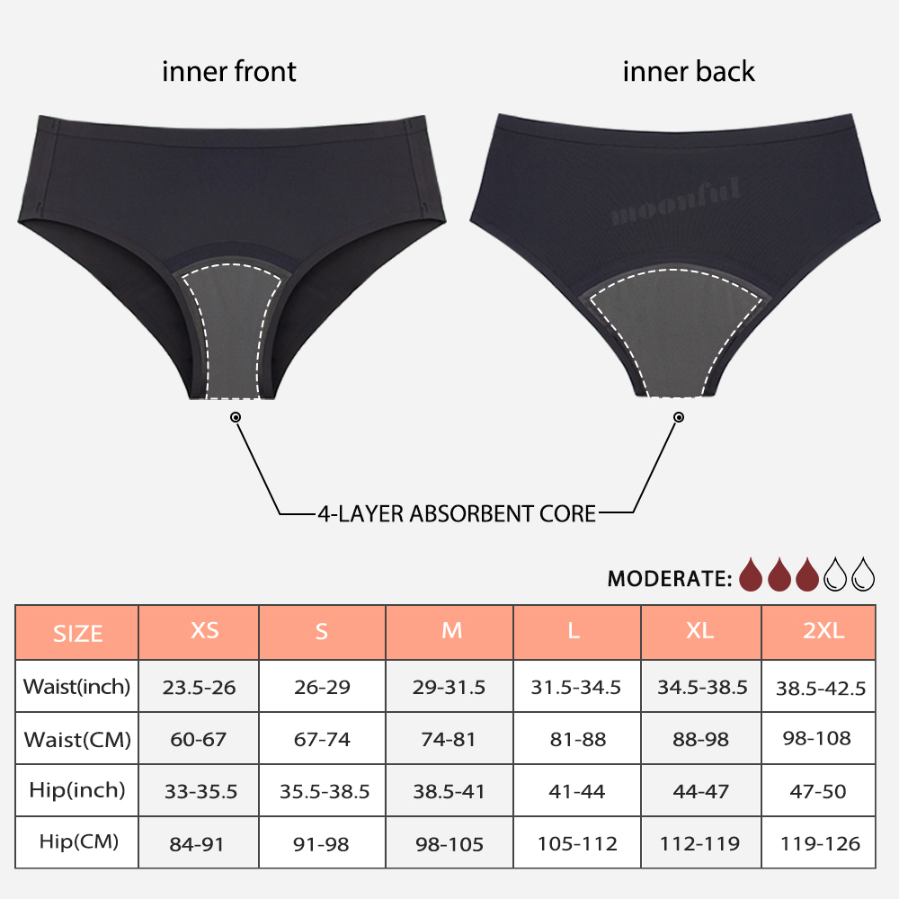 Seamless Menstruation Panties  - Seamless Underwear Women recension och pris