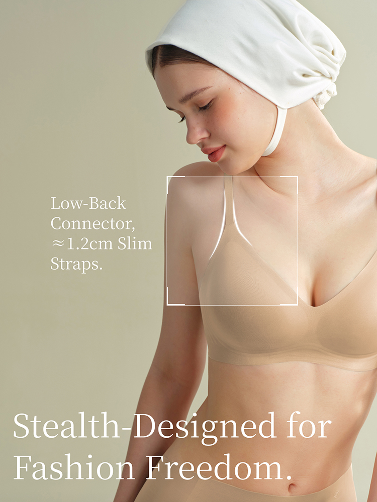 SUJIIN Women's Wireless Push U - Bralette Wireless Soft recension och pris
