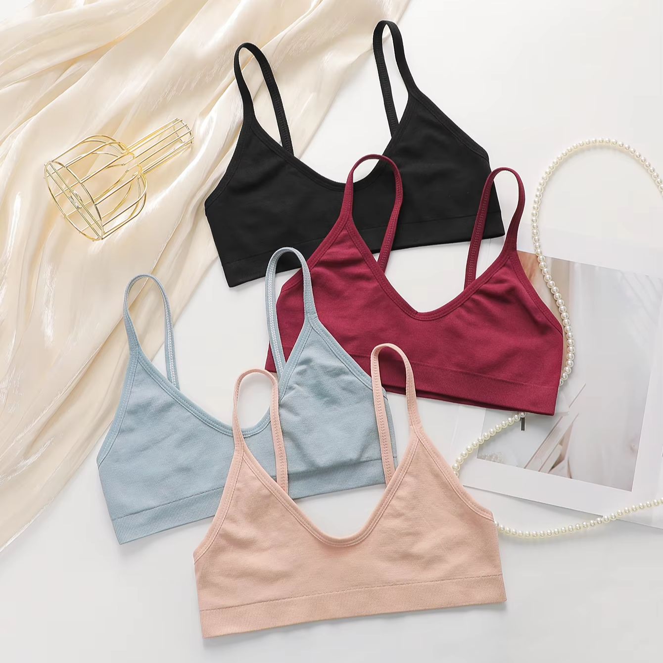 Women Seamless Wireless Bra So - Bralette Wireless Soft recension och pris