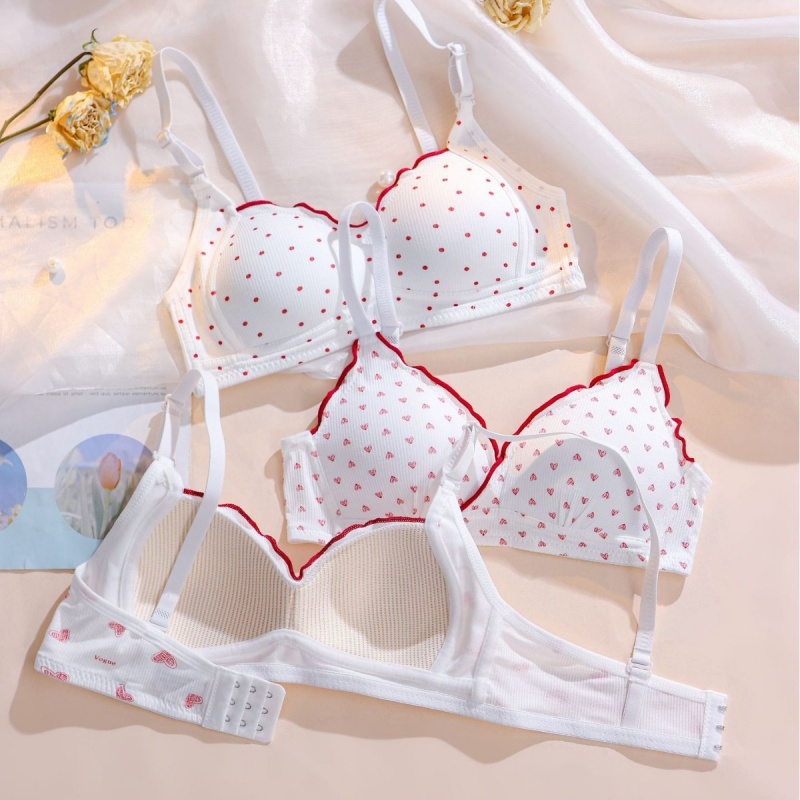 Cute Sweet Wireless Bra Set,Co - Bralette Wireless Soft recension och pris