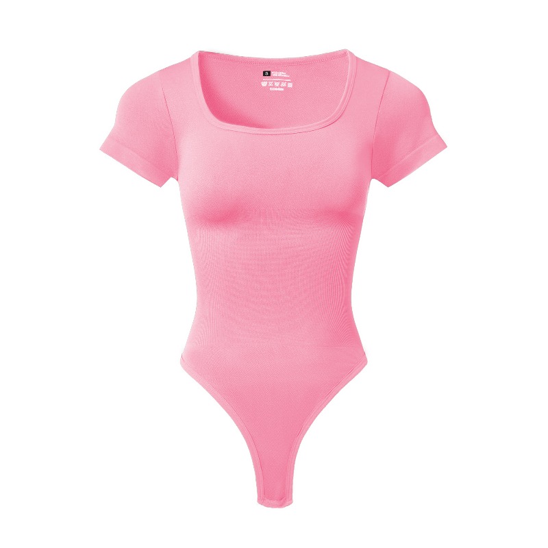 Women Plus Size Square Neck Sh - Shapewear Bodysuit Firm recension och pris
