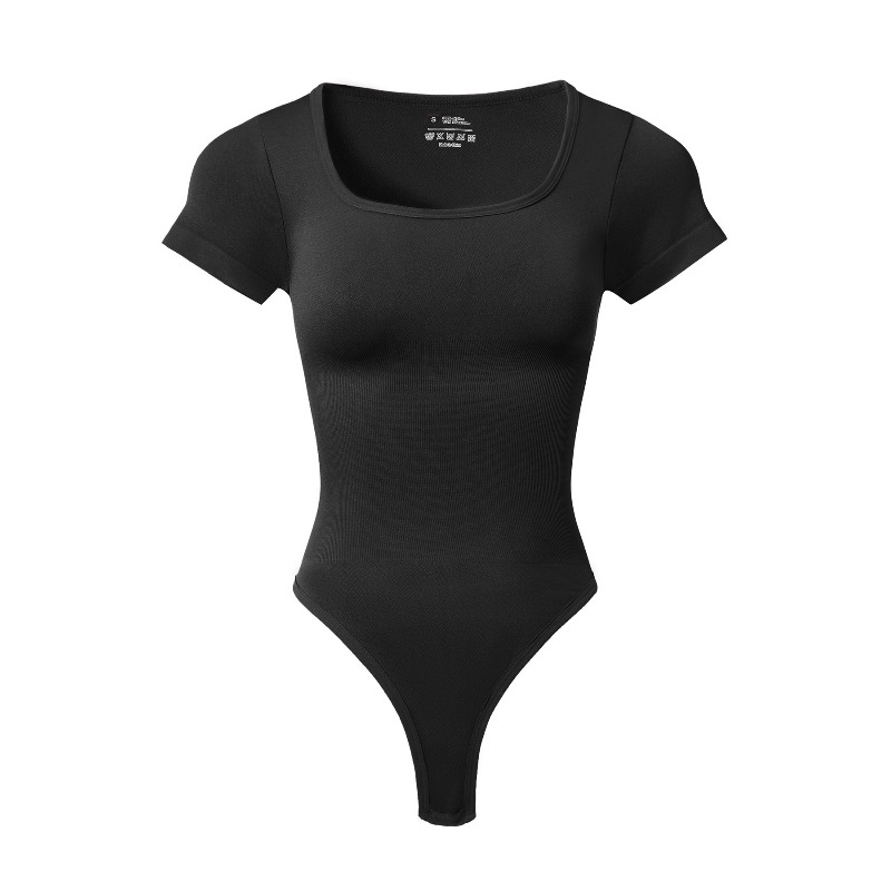 Women Plus Size Square Neck Sh - Shapewear Bodysuit Firm recension och pris