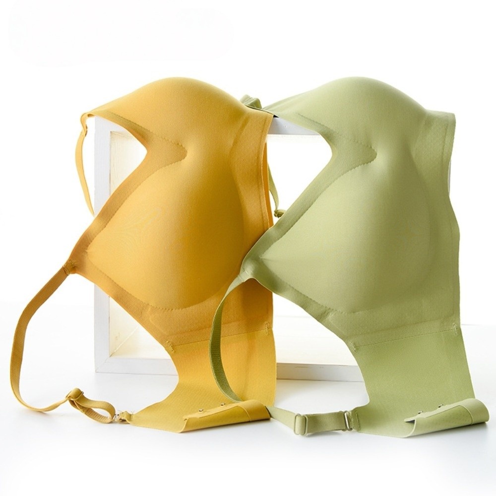 Push Up Wireless Bra Gathered  - Bralette Wireless Soft recension och pris