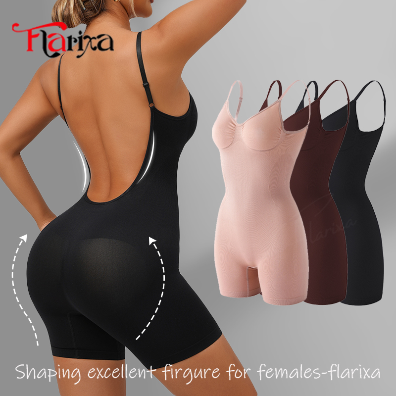 Flarixa New Low Back Shapewear - Seamless Underwear Women recension och pris