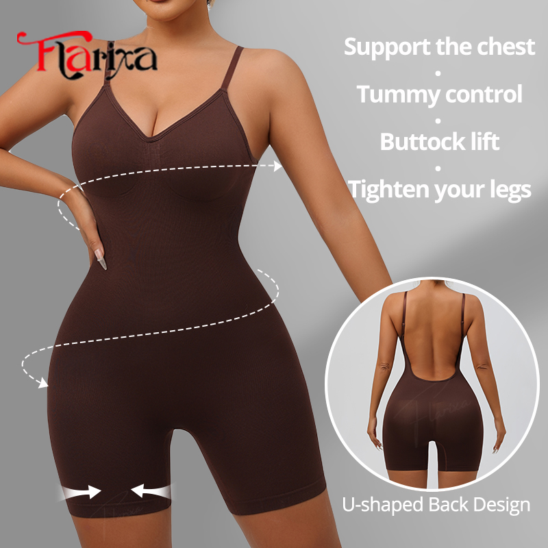 Flarixa New Low Back Shapewear - Seamless Underwear Women recension och pris
