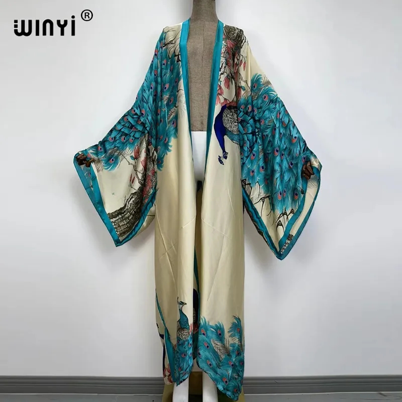 WINYI 2026 Summer Women Cardig - Robe Silk Women recension och pris