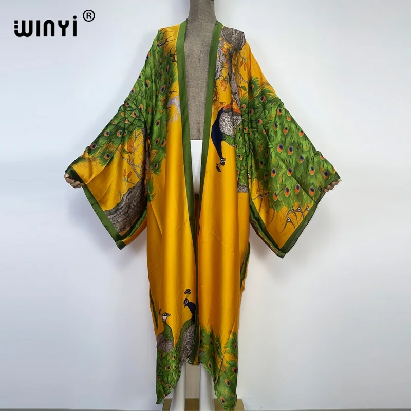 WINYI 2026 Summer Women Cardig - Robe Silk Women recension och pris